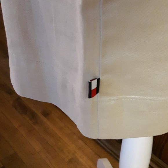 Size 4 Tommy Hilfiger cream straight skirt - Picture 4 of 10